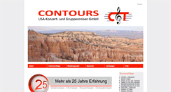 Desktop Screenshot of contours.de